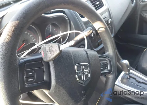 2013 Dodge Avenger Se from USA, damaged, VIN 1C3CDZAB9DN752900